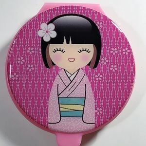 handmade portable makeup mirror